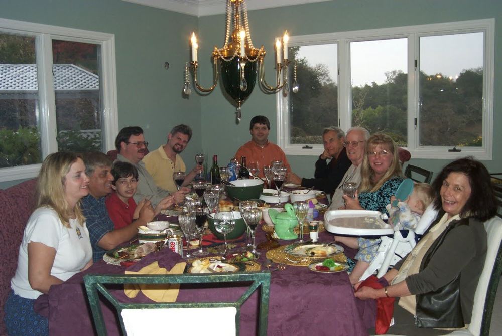 Thanksgiving dinner, 2000