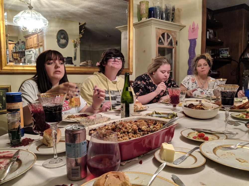 Thanksgiving dinner, 2019